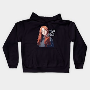 Tori Amos Anime Art Kids Hoodie